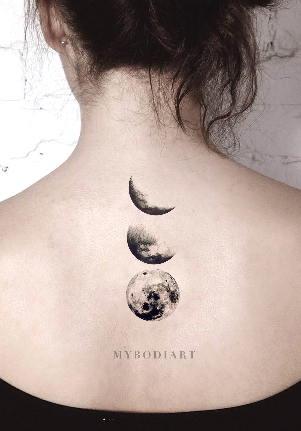 100 Unique Moon Tattoos Ideas and Meanings - Tattoo Me Now | Moon phases  tattoo, Moon tattoo, Full moon tattoo